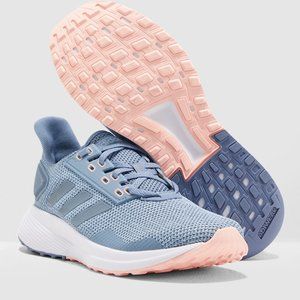 ADIDAS Women's 11, Men's 10 Light Blue Gray Running Duramo 9 Shoes